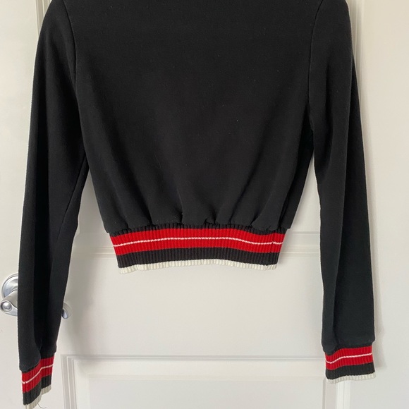Quarter zip- long sleeve crop top - Picture 2 of 3